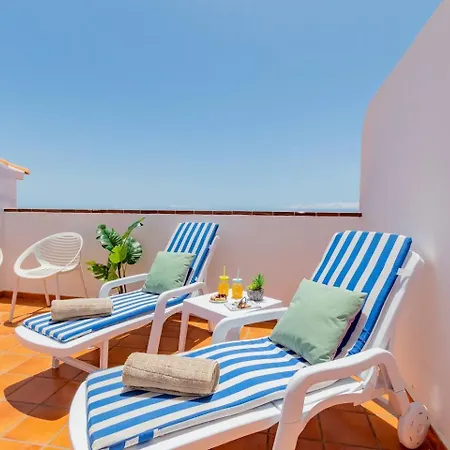 아파트 Penthouse With Jacuzzi By Dream Homes Tenerife 푸에르토 데 산티아고