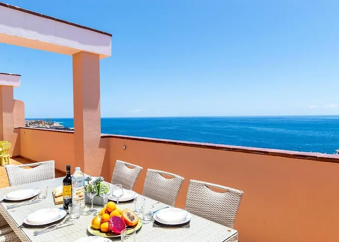 Penthouse With Jacuzzi By Dream Homes Tenerife * 푸에르토 데 산티아고